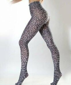 Str?mpebukser med sneleopard-print fra Pamela Mann