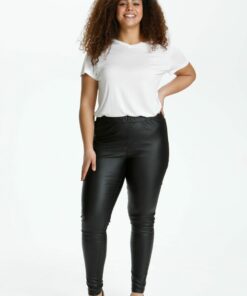Coatede leggins fra Kaffe Curve