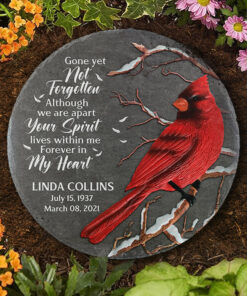 You Are Forever In My Heart - Personalized Memorial Stone, Human Grave Marker - Memorial Gift, Sympathy Gift