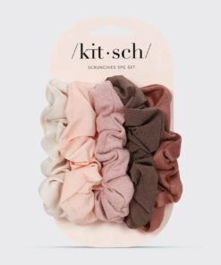 KITSCH - Textured Scrunchies - Terracotta