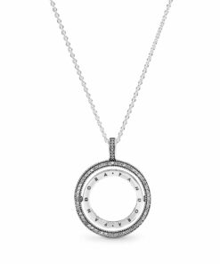 Pandora Logo Circle Necklace