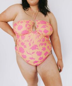 PLUS SIZE - Sun Splash One Piece
