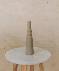 Skinny Stoneware Vase