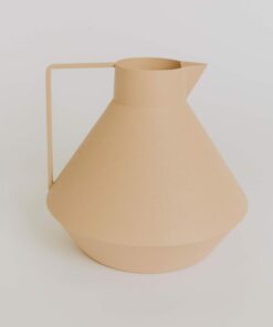 Decorative Textured Metal Pitcher/Vase