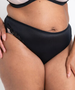 Adella Athena Amore High Leg Brief Blush/Black