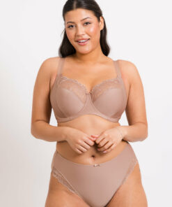 Flirtelle Emilie Full Cup Side Support Bra Cafe Au Lait
