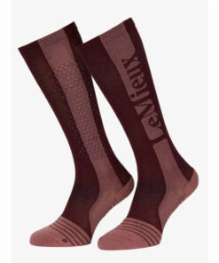 LeMieux Silicone Performance Sock Merlot