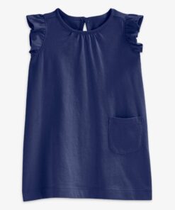 Baby flutter sleeve dress