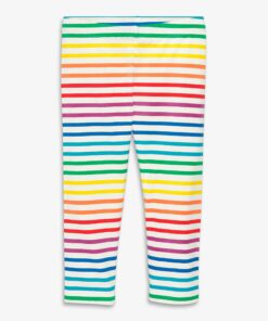 Capri legging in bright rainbow