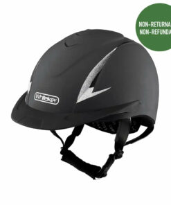 Whitaker NRG Helmet With Sparkles Black / Silver