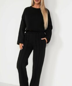 Zendaya Black Jogger Co Ord