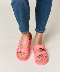 Legend Double Buckle Open Toe Sandals