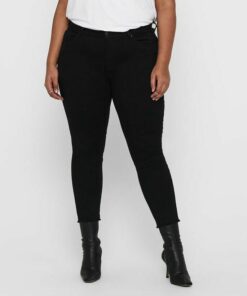 CarWilly Reg Raw Black Jeans