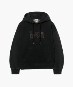 CLASSIC LOGO DYEING HOODIE charcoal