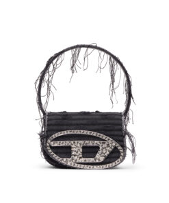 1DR-Iconic shoulder bag in canvas and leather