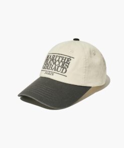 CLASSIC LOGO 6PANEL COLOR BLOCK CAP charcoal