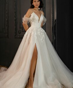 Floral Lace Wedding Dress Altsoba