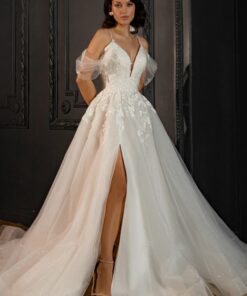 Floral Lace Wedding Dress Altsoba