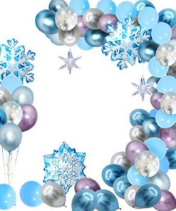 90pcs-snowflake-balloon-garland-arch-kit-for-winter-wonderland-christmas