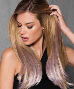 23" Straight HF Synthetic Hair Extensions (6 Piece) | Clip In Color | CLOSEOUT