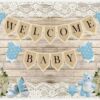 rustic-welcome-baby-backdrop-background-for-boy-boys-birthday-photo-shoot-booth