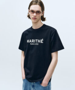 REGULAR LOGO TEE navy