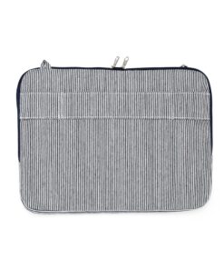 portable organizer hickory stripe