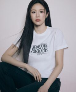 W CLASSIC LOGO TEE white