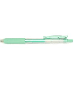 zebra-sarasa-push-clip-gel-pen-milk-green