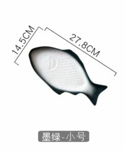 creative-fish-shaped-plate-ceramic-serving-platter-fish-dish-for-restaurant-home