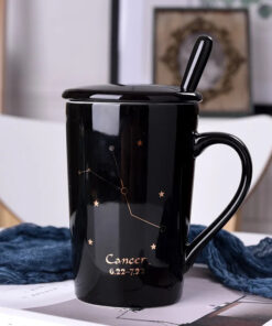 glitter-constellation-ceramic-mug-with-gold-handle-zodiac-coffee-mug-with-lid-and-spoon