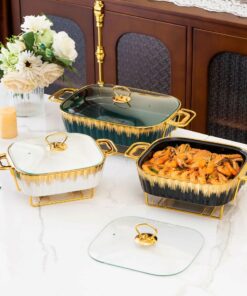 luxury-gold-marble-ceramic-soup-bowl-with-glass-lid-ceramic-food-warmer