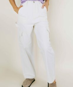 Look Before You Leap Cargo Jeans