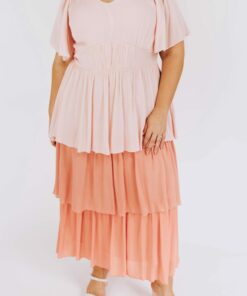 PLUS SIZE - Strawberry Fields Forever Dress