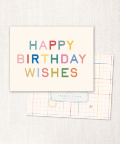 Birthday Greetings Card