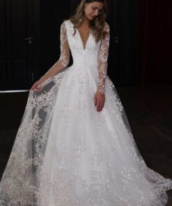 Lace A-line Wedding Dress Troisty