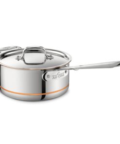 All-Clad Copper Core Saucepan 2 Handle with Lid 22cm / 3Qt