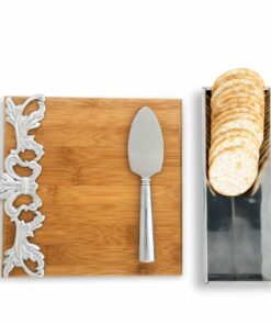 Acanthus Bamboo Cheese Set