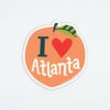 atlanta-peach-sticker