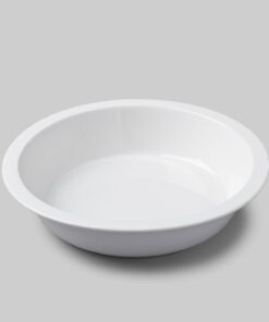 Porcelain Round Pie Dish Straight Edge / 27cm *