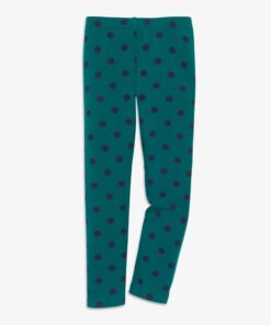 French terry cozy legging in dot