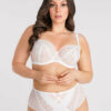 Gorsenia Forever White Balconette Bra White