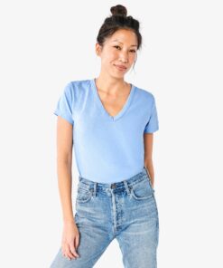 Grown-ups v-neck tee (women's fit)