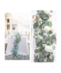 silver-dollar-eucalyptus-garland-wedding-faux-garland-swag-vines-greenery-farmhouse-backdrop-home-decor-baby-shower