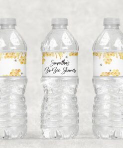 bee-baby-shower-water-bottle-labels-bumble-bee-honeycomb-boy-or-girl-baby-shower-gender-reveal-mommy-to-bee-ba-bee-shower-set-of-10