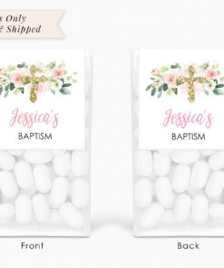 baptism-party-favors-tic-tac-labels-mint-favors-girls-baptism-pink-floral-gold-cross-personalized-party-favors-set-of-24-labels