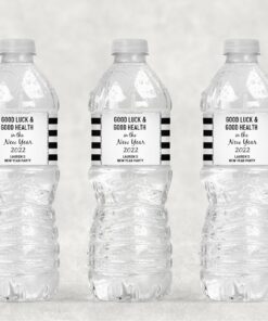 new-years-water-bottle-labels-new-years-eve-water-bottle-waterproof-labels-good-luck-good-health-silver-glitter-black-set-of-10