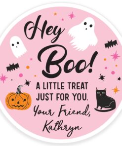 Halloween Party Favor Sticker Set