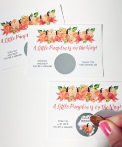 pumpkin-baby-shower-game-scratch-off-ticket-cards-printed-orange-pumpkin-fall-baby-shower-set-of-24-cards-printed-and-shipped