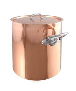 Mauviel M'150S Stockpot with Copper Lid